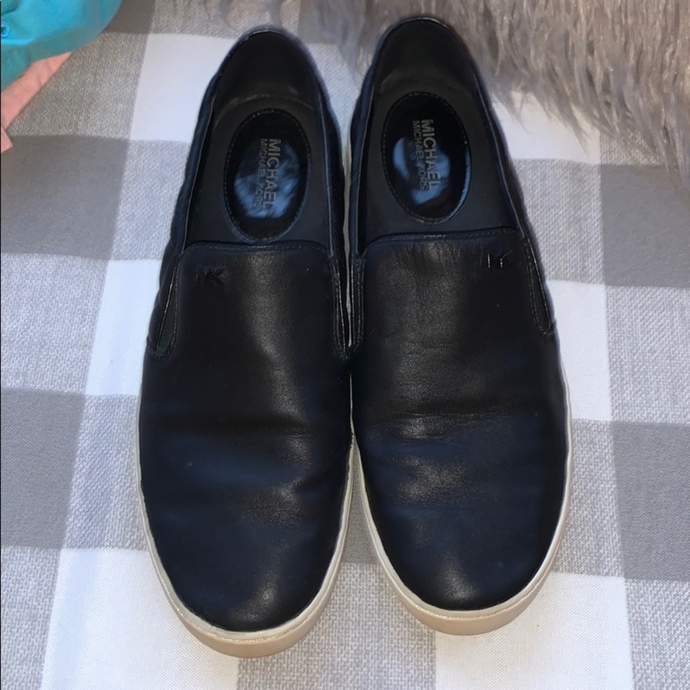 Michael Kors leather slip-ons - Picture 2 of 3